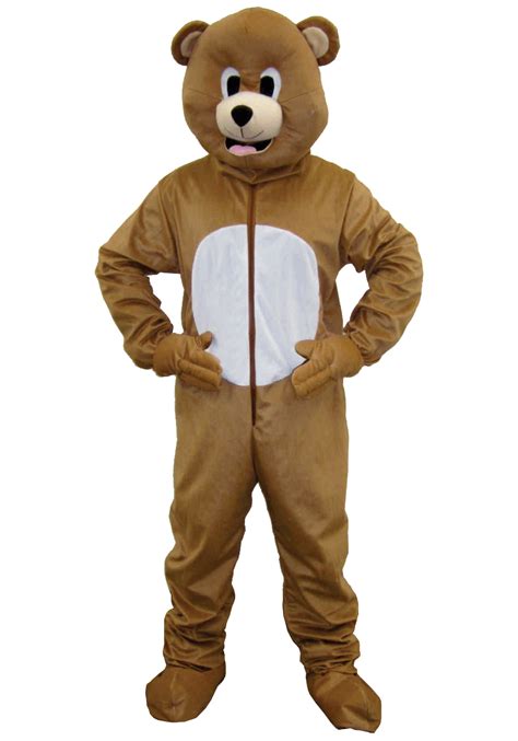 Grizzly bear mascot attire